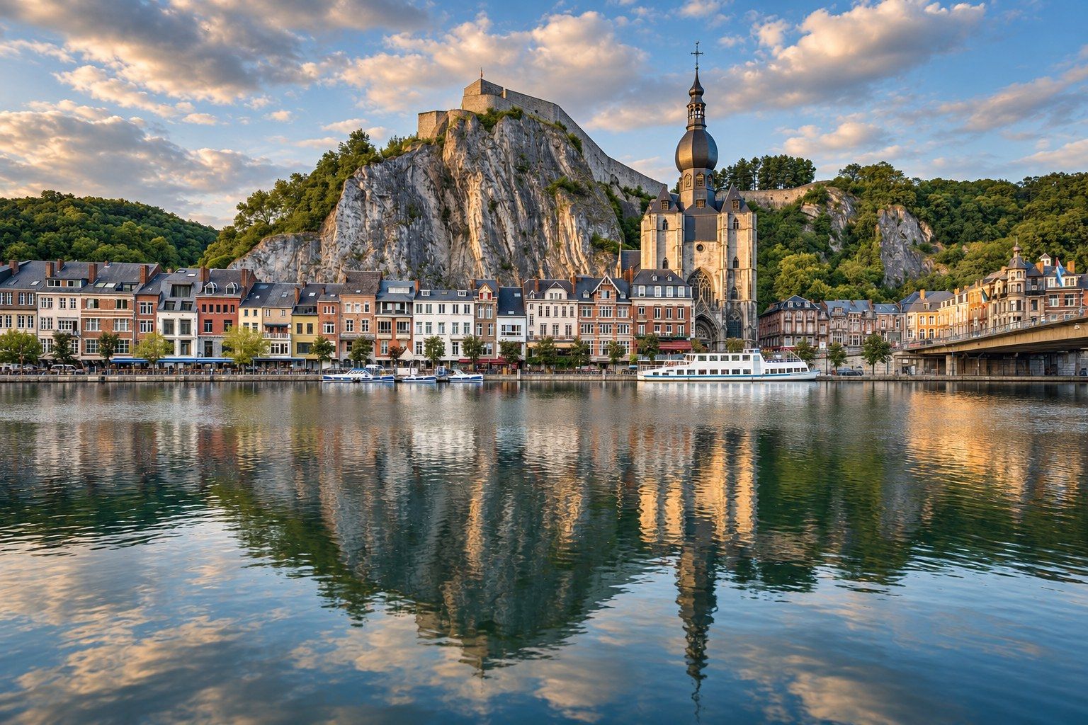 Dinant, la collégiale et la citadelle